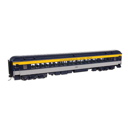 Walthers Proto 920-17601 HO 85' Paired-Window Coach - C&O #706