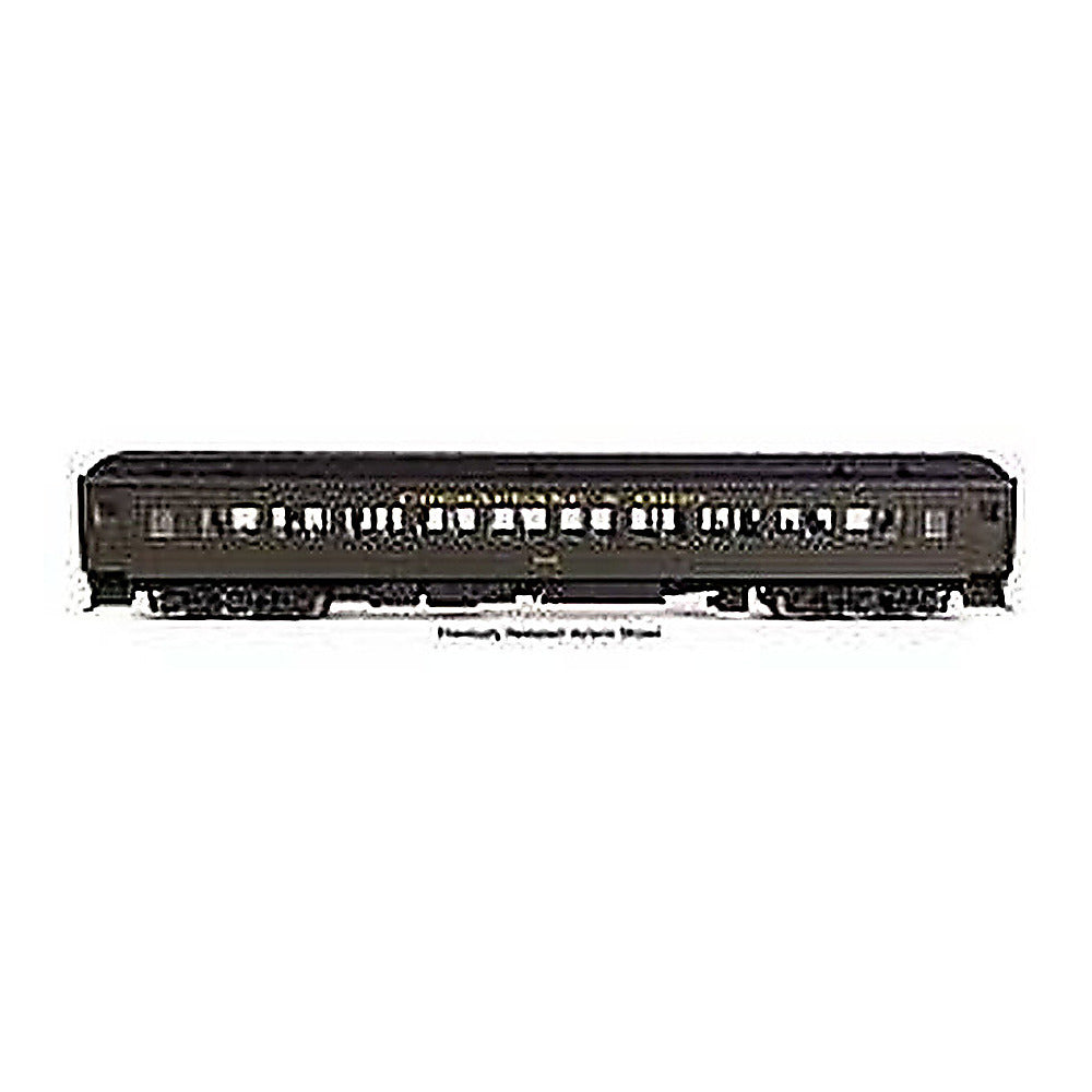 walthers proto 920 17604 ho scale 82 pullman built heavyweight paired window coach lighted ready to run chesapeake ohio green 701