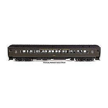 walthers proto 920 17604 ho scale 82 pullman built heavyweight paired window coach lighted ready to run chesapeake ohio green 701