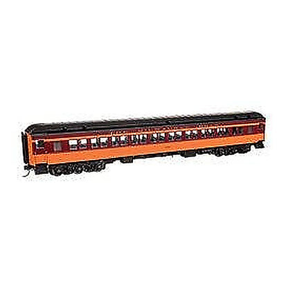 walthers proto 920 17608 ho scale 82 pullman built heavyweight paired window coach lighted ready to run milwaukee road 3310