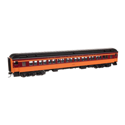 walthers proto 920 17609 ho scale 82 pullman built heavyweight paired window coach lighted ready to run milwaukee road 3316