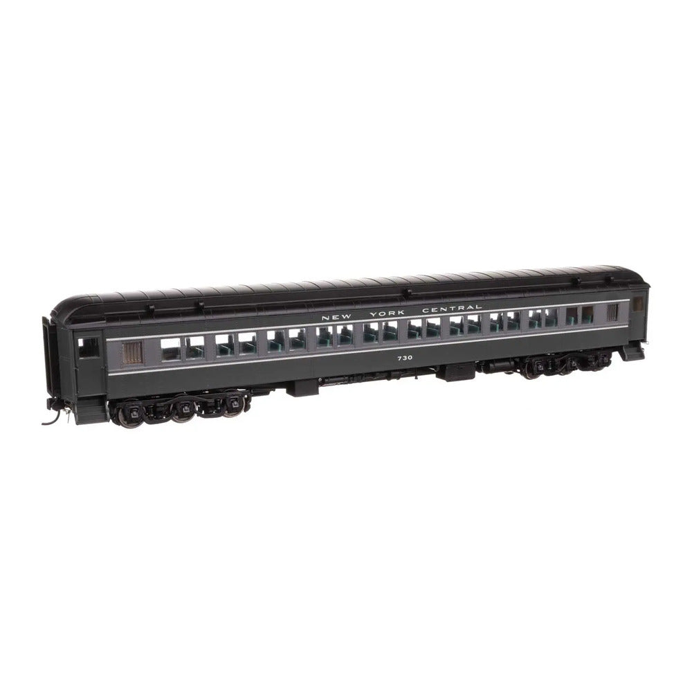 walthers proto 920 17610 ho scale 82 pullman built heavyweight paired window coach lighted ready to run new york central 730