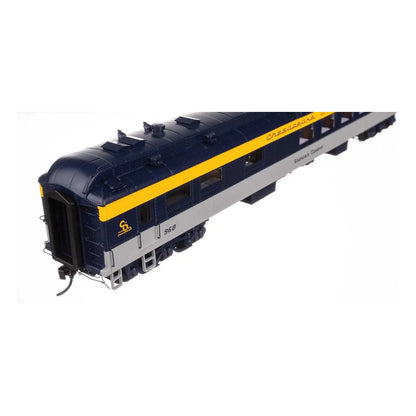 Walthers Proto 920-17701 HO 82' 36-Seat Diner - C&O #968 (Tri-Color)
