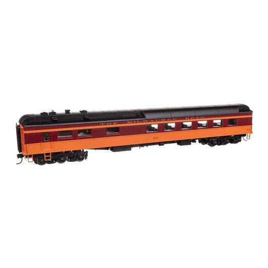 walthers proto 920 17705 ho scale 82 pullman built heavyweight 36 seat diner lighted ready to run milwaukee road 5128