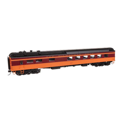 walthers proto 920 17706 ho scale 82 pullman built heavyweight 36 seat diner lighted ready to run milwaukee road 5143
