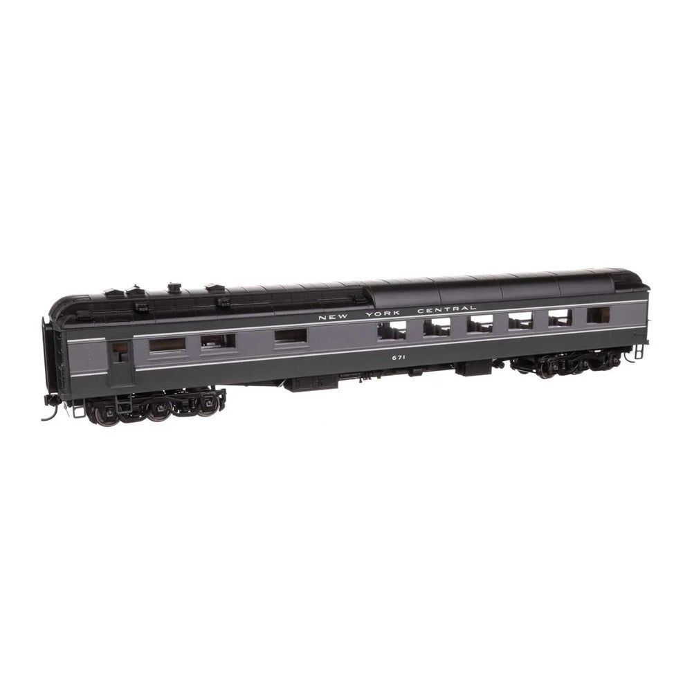 walthers proto 920 17707 ho scale 82 pullman built heavyweight 36 seat diner lighted ready to run new york central 671