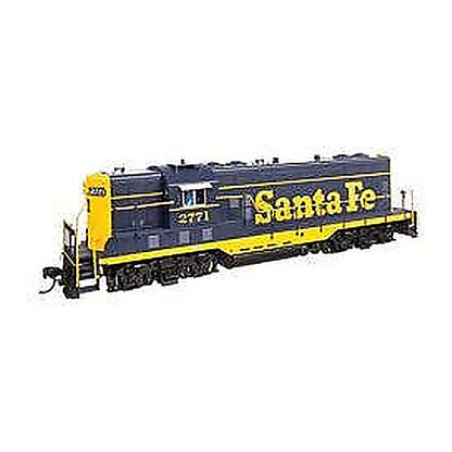 walthers proto 920 42416 ho scale emd gp7 loksound select sound and dcc santa fe 2771