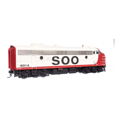 Walthers Proto 49554 HO FP7/F7B Soo Line #501A/501C