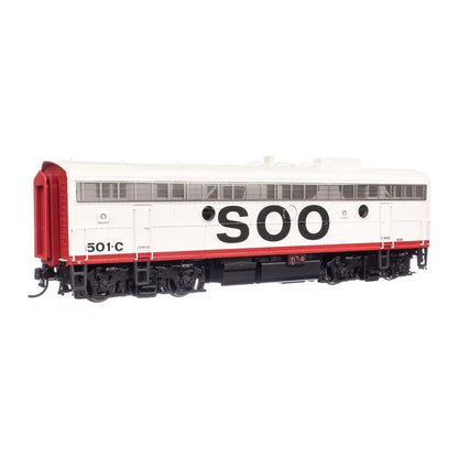 Walthers Proto 49554 HO FP7/F7B Soo Line #501A/501C