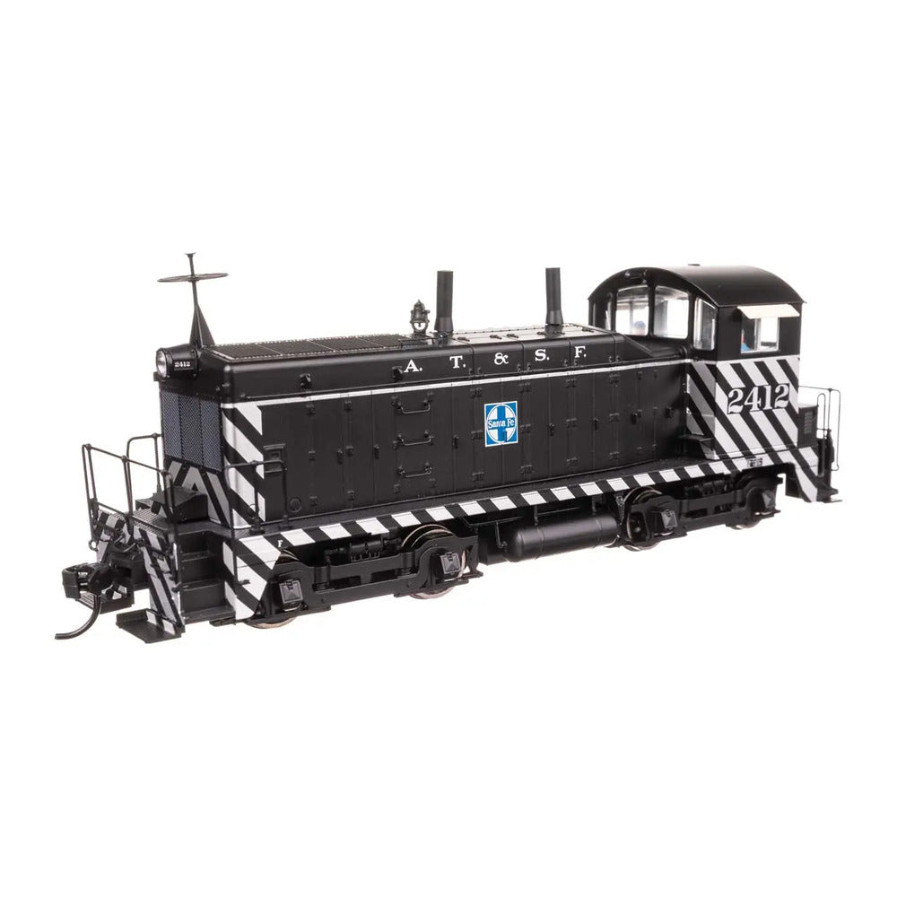walthers proto 50502 ho scale emd nw2 standard dc santa fe 2412
