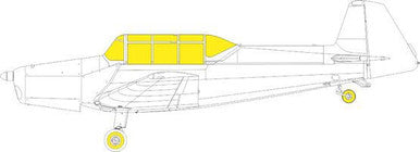Eduard EX827 1/48 Mask Z-126 TFace Canopy Mask Set for Eduard