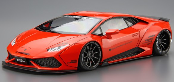 Aoshima 59883 1/24 LB Works: Lamborghini Huracan Version 1 Sports Car