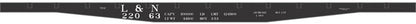 Tichy Trains 10239 HO Scale Railroad Decal Set -- Louisville & Nashville 45' Ste