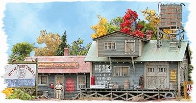 Bar Mills 822 HO Scale Mooney's Plumbing Emporium -- Kit