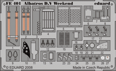 Eduard FE401 1/48 Albatros D.V Weekend for EDUARD