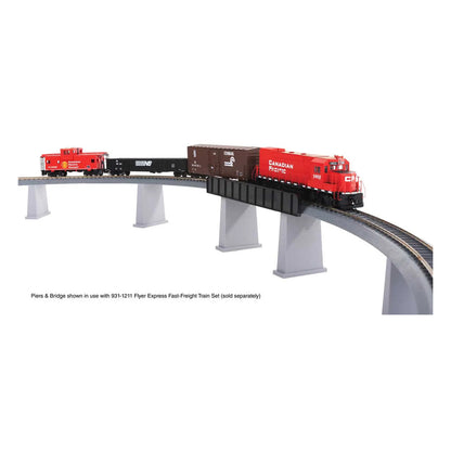 Walthers Trainline 1365 HO Power-Loc Bridge & Pier Set Kit