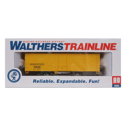 Walthers Trainline 1483 HO 40' Track Cleaning Boxcar PRR RTR