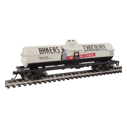 Walthers Trainline 931-1615 HO 40' Tank Car - Baker's Chocolate #31057