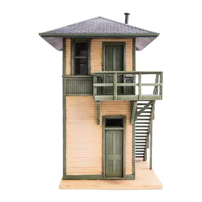 Walthers Cornerstone 933-3556 HO Trackside Signal Tower Kit