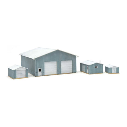 Walthers Cornerstone 933-3853 N Pole Barn and Sheds Kit