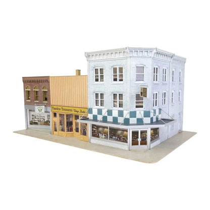 Walthers Cornerstone 933-4044 HO Merchant's Row VII Kit