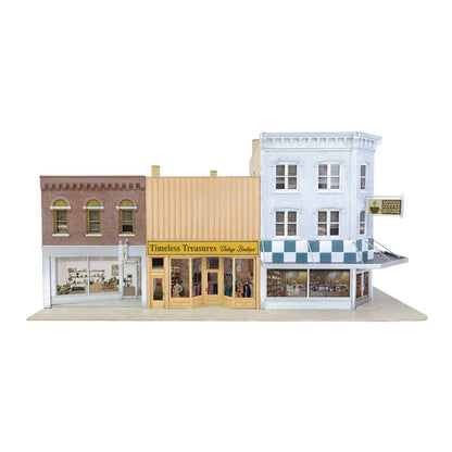 Walthers Cornerstone 933-4044 HO Merchant's Row VII Kit