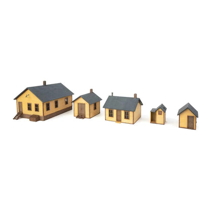 Walthers Cornerstone 933-4060 HO Scale Vintage Trackside Structures -- Kit