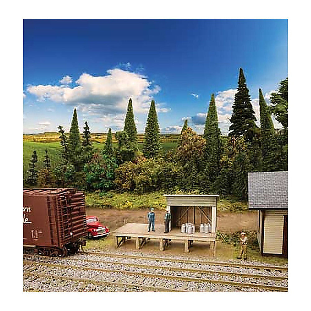 walthers cornerstone 4062 ho scale milk platform kit 3 7 16 x 1 1 2 x 1 7 8