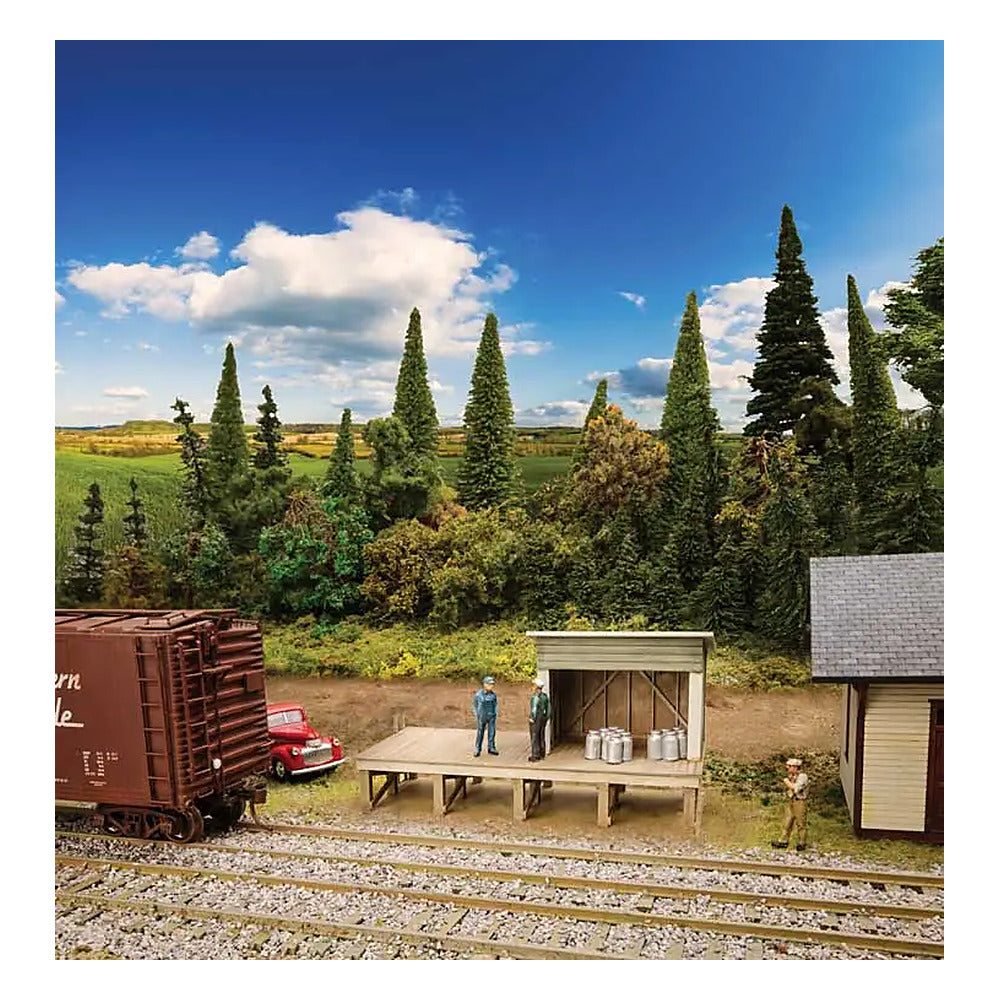 walthers cornerstone 4062 ho scale milk platform kit 3 7 16 x 1 1 2 x 1 7 8
