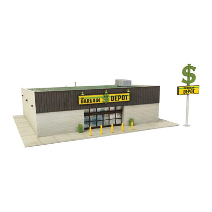 Walthers Cornerstone 4113 HO The Bargain Depot Kit