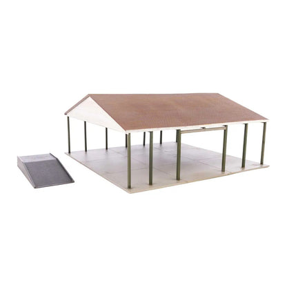 Walthers Cornerstone 933-4180 HO Open Air Intermodal Shed Kit