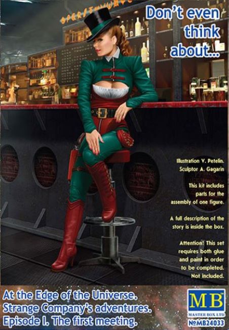 Master Box Models 24033 1/24 At the Edge of the Universe: Female Grifter Fancy D