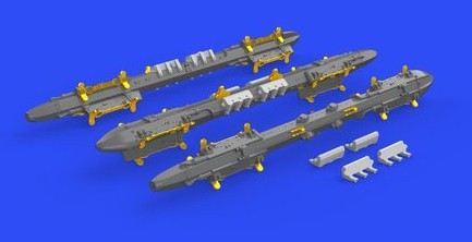 Eduard 672119 1/72 Aircraft- MER (Multiple Ejector Rack) (Photo-Etch & Resin)