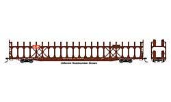 Walthers Mainline 910-8042 HO 89' Bi-Level Auto Rack - L&N #961202
