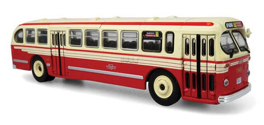Iconic Replicas 870373 HO Scale 1940s-1950s ACF Brill CD-44 Transit Bus Toronto