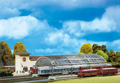 Faller 282726 Z Scale Glass-Roofed Train Shed Model Kit