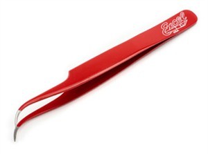 Excel Hobby 30426 4.5" Stainless Steel Ultra Fine Slant Point Tweezers