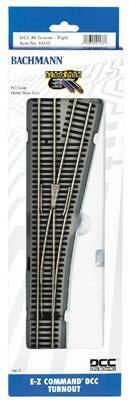 Bachmann 44140 HO Scale Decoder-Equipped Nickel Silver E-Z Track