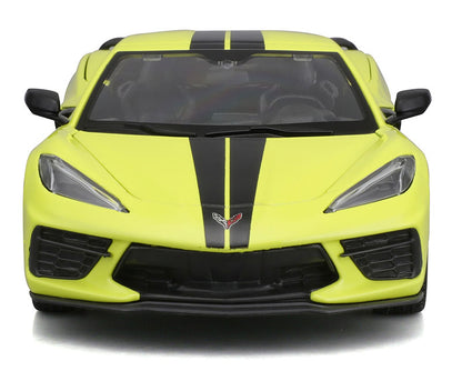 Maisto 31527Y 1/24 2020 Chevrolet Corvette Stingray, Yellow