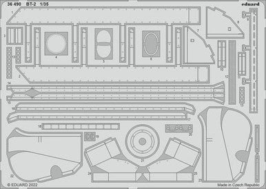 Eduard 36490 1/35 BT-2 for Hobby Boss Photo Etch Detail Set