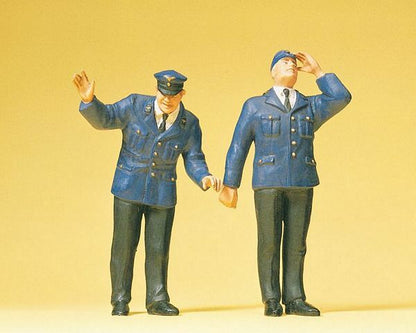 Preiser 45124 G Scale Working People Signal Box Workers
