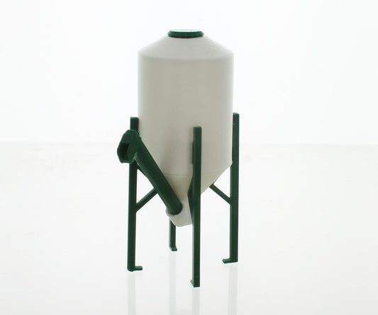 3D To Scale 64-305-WT 1/64 – Storage Bin on Legs White Scene Prop