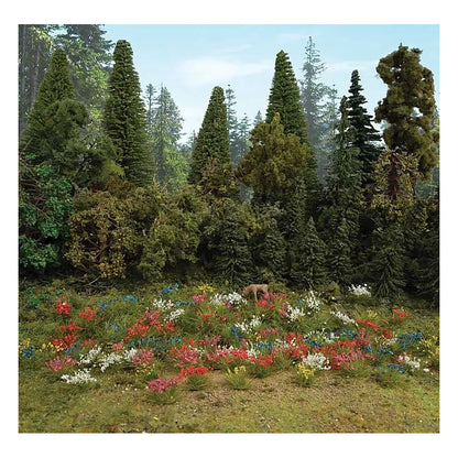walthers scenemaster 1095 ho scale assorted flowers set of 250 kit