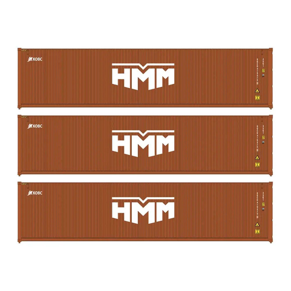 walthers scenemaster 18256 ho 40 corr container 3 pack hmm