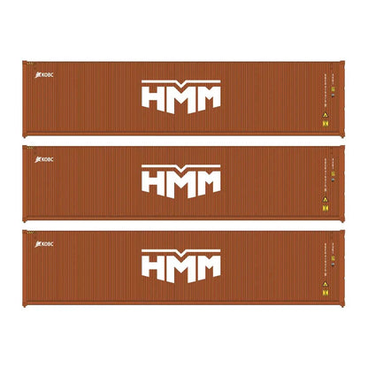 walthers scenemaster 18256 ho 40 corr container 3 pack hmm