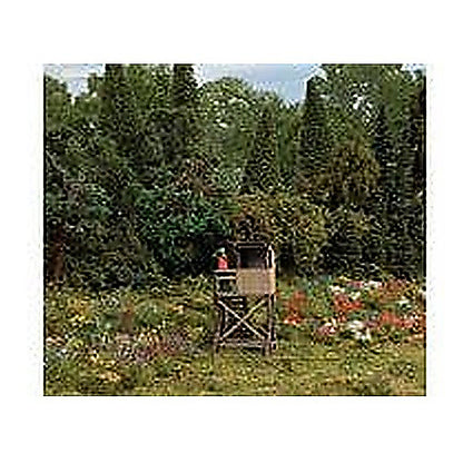 walthers scenemaster 4111 ho scale elevated deer stand laser cut wood kit 1