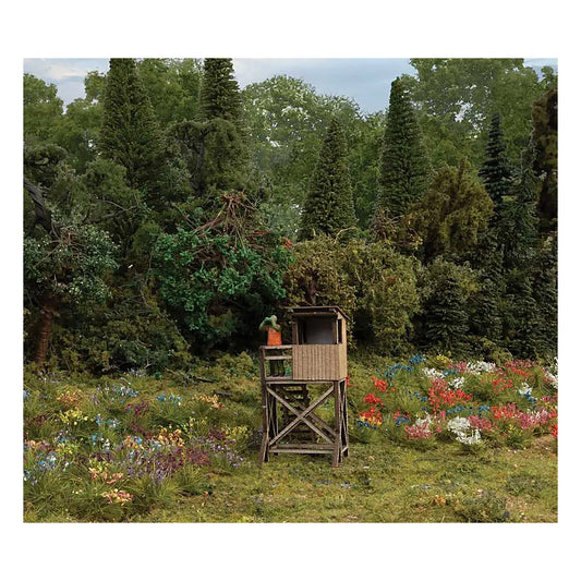 walthers scenemaster 4111 ho scale elevated deer stand laser cut wood kit 1