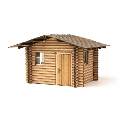 Walthers SceneMaster 949-4113 HO Forest Cabin Wood Kit