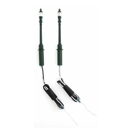 walthers scenemaster 4800 ho scale led streetlight 2 pack cast iron column
