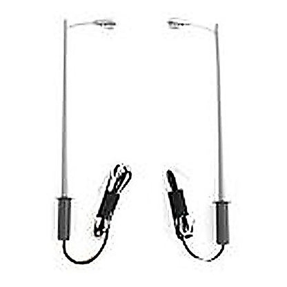 walthers scenemaster 4803 ho scale led streetlight 2 pack tear drop style